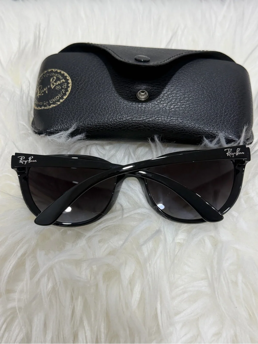Ray-Ban Black Leatherette Sunglasses Case